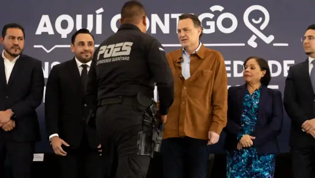 Mauricio Kuri encabezó la entrega de constancias a elementos policiales que concluyeron la capacitación internacional "Detención de Fugitivos".