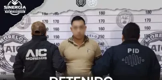 Sinergia cumplimenta orden de aprehensión en Morelos, por robo calificado