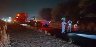 Fatal accidente en la 120, tráiler atropella masculino