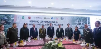 Honra Gobernador al Ejército Mexicano por ser baluarte de una Nación libre y soberana