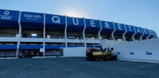 Listo el Estadio Corregidora para recibir el encuentro internacional México vs Islandia