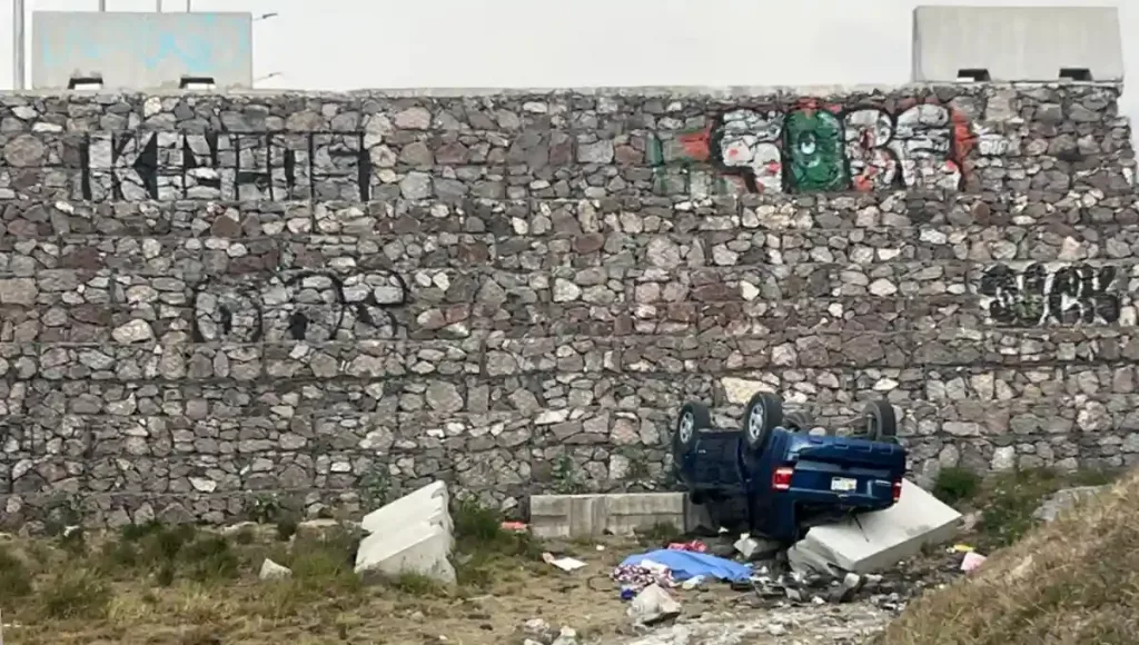 El vehículo ingresó a la zona de seguridad, presuntamente tras una falla mecánica.