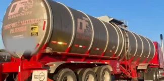 Detienen a siete sujetos con tractocamiones cargados y documentación falsa