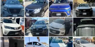 Recupera POES 20 vehículos con reporte de robo