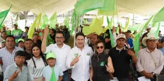 Astudillo nombra a Miguel Ángel Ramírez nuevo Dirigente del PVEM en Colon