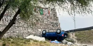 Fata accidente, una mujer fallece al caer su vehículo de rampa de frenado