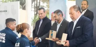 Entregan insignias, reconocimientos y equipo al personal de la SSPM – SJR