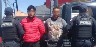 POES detiene a dos presuntos responsables de robo a vehículo en El Marqués