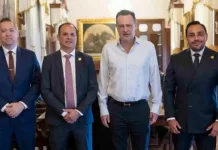 Refuerza Gobernador lazos de cooperación con el FBI