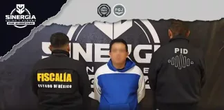 Sinergia cumplimenta orden de aprehensión por extorsión cometida en el Estado de México