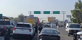 Movilización policiaca deja una personas sin vida en la 57