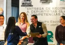 Reconocen a deportistas de alto rendimiento en Pedro Escobedo