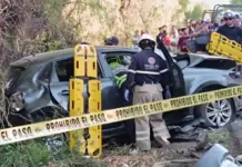 Fuerte choque deja dos lesionados en la carretera La Valla- La Fuente