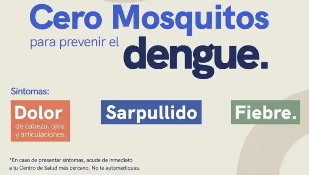 Con información al 30 de abril de 2026, se mantiene el registro de un caso positivo a dengue con signos de alarma, en el municipio de Querétaro.