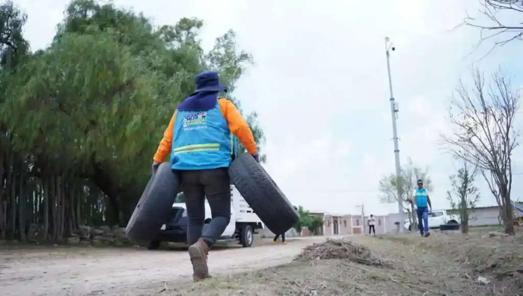 Entre las actividades realizadas se encuentran bacheo, mantenimiento de luminarias, limpieza, deshierbe, poda de árboles, barrido fino y recolección de tiliches.