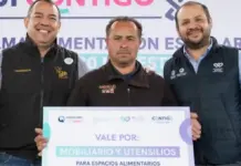 Entregan mobiliario y utensilios del “Programa Alimentación Escolar” en San Juan del Río