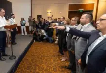 Mauricio Kuri toma protesta a la nueva mesa directiva de la Asociación Mexicana de Data Centers
