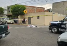 Fallece masculino en vía pública