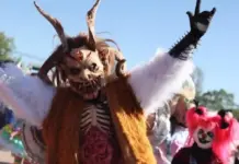 Llena de color y tradición realizan shitaseada en Tequisquiapan
