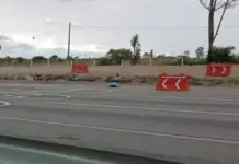 Tragedia en la 57: Muere joven atropellado a la altura de “Las Antenas”