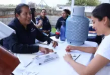 Llevan a cabo jornada de trabajo en Salto de Vaquerías