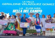 La Valla obtiene “La Flor Más Bella del Campo” y Santa Matilde gana el concurso de carros alegóricos