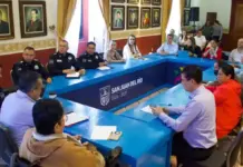 Presenta secretario de Seguridad Pública programa de trabajo ante regidores en SJR