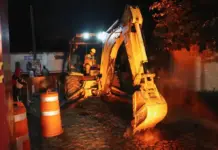 Inicia Héctor Magaña obra de rehabilitación de calle en La Laja