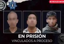 A prision tres sujetos por homicidio calificado en Cadereyta