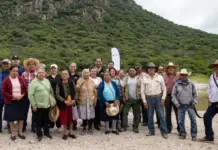 JAPAM entrega bordo de regulación en el Ejido Cerro Gordo