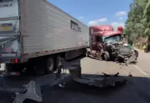 Brutal choque en la 57 deja dos lesionados