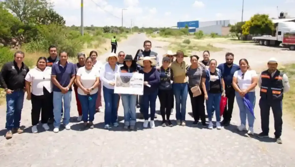 Los trabajos se desarrollarán sobre una longitud de más de mil 500 metros, de la entrada a la comunidad de San Francisco, hasta Palma de Romero, cerca de la carretera federal 57