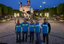 Refuerza Gobierno Municipal alumbrado y seguridad en Centro Histórico de San Juan del Río
