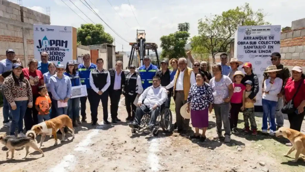 La obra contempla una inversión de más de 7.8 millones de pesos, con aportación conjunta de JAPAM y CONAGUA.