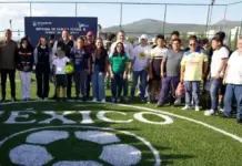 Autoridades entregan cancha de fútbol 5 en el Parque Las Haciendas 6