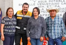 Beto Nava pone en marcha obra pública en La Lira