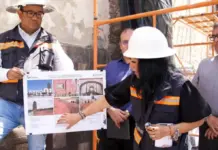 Supervisa Roberto Cabrera la rehabilitación del Templo de San Juan de Dios y Capilla de Jesusito de la Portería