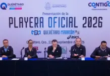 Presentan la playera y las rutas del Querétaro Maratón 2026