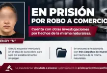 En prisión por robo a comercio; cuenta con otras investigaciones por hechos de la misma naturaleza