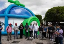 JAPAM presenta Cinedomo para llevar la cultura del agua a todo San Juan del Río