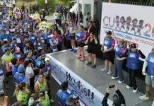 Participan dos mil 200 personas en la 10a edición de la carrera USEBEQ
