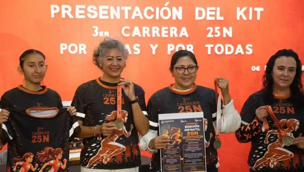 La carrera se llevará a cabo el sábado 07 de noviembre; a las 18 horas iniciará la edición infantil y a las 19:30 horas se realizará el evento para mujeres mayores de 18 años.