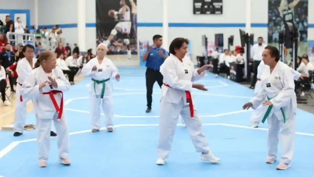 En la inauguración estuvieron la triple medallista olímpica, María del Rosario; la entrenadora de Parataekwondo, Jannet Alegría, y el subcampeón Paralímpico, Luis Mario Nájera.