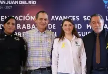 Presentan avances para la construcción de una Red Interinstitucional de Salud Mental en San Juan del Río