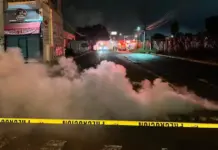 Intensa movilización por incendio subterráneo en la zona oriente de SJR