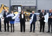 Inician CEI y Poder Judicial rehabilitación de vialidades y estacionamiento de Juzgados Civiles