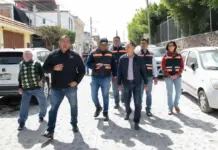 Entrega Roberto Cabrera rehabilitación de la calle Rafael Ayala con una inversión de 2.3 mdp
