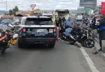 Fallece motociclista tras accidente vial en la Avenida 5 de Febrero